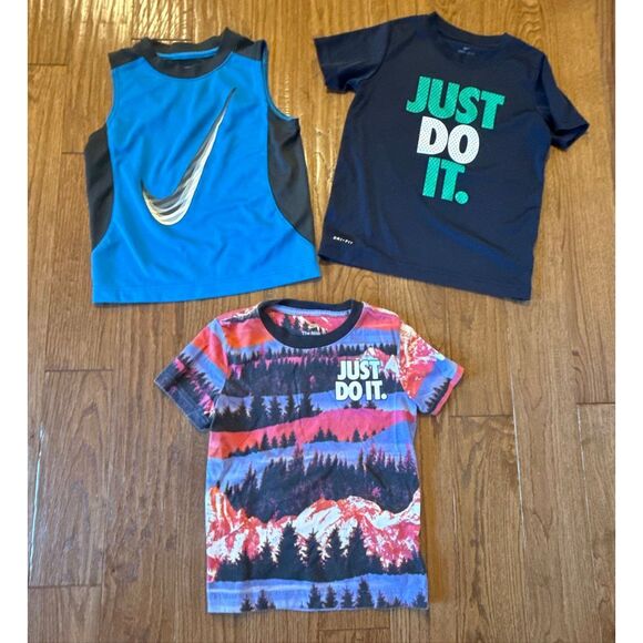 Boys Nike size 6/7 tshirt muscle tank bundle - Picture 9 of 9
